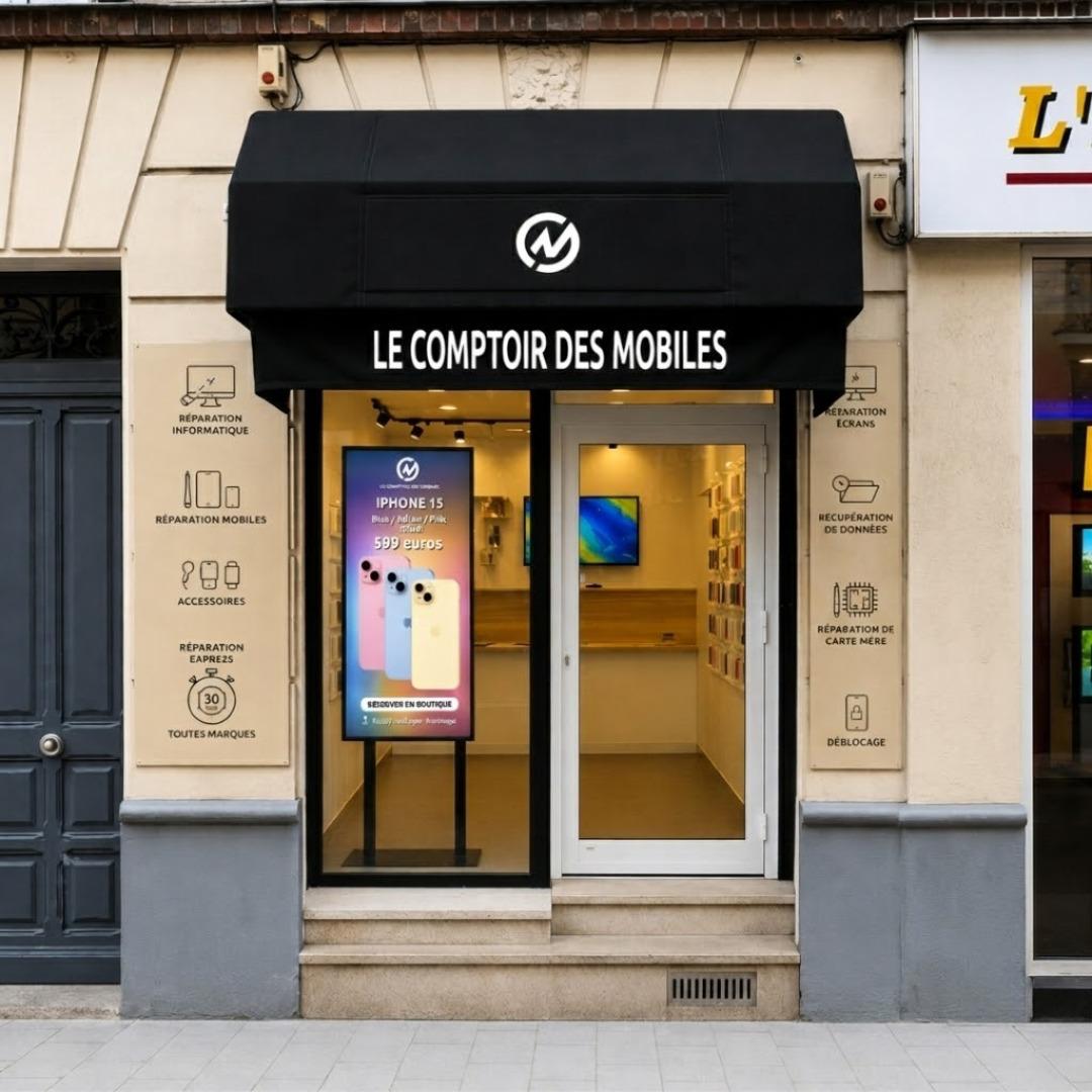 Boutique Le Comptoir des Mobiles Boulogne-Billancourt, 98 rue Gallieni