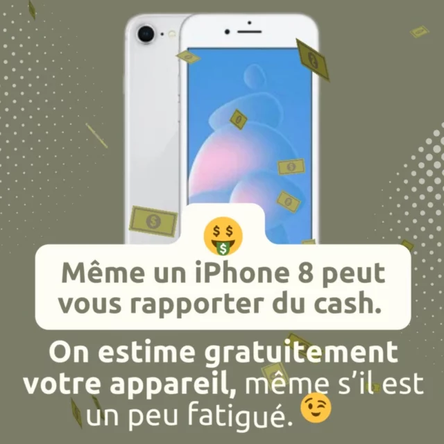 💸 Et si votre vieux téléphone valait de l’or ?

Même un iPhone 8 fatigué peut encore vous rapporter du cash ! 🔥

👉 Passez directement en boutique, on estime gratuitement votre appareil, sans rendez-vous.

📍 Neuilly-sur-Seine | Boulogne-Billancourt | Montrouge
📞 01 46 37 72 74
🌐 www.lecomptoirdesmobiles.com

#RepriseSmartphone #CashPourVotreTéléphone #ReventeiPhone #EstimationGratuite #LeComptoirDesMobiles #BoulogneBillancourt #NeuillySurSeine #Montrouge