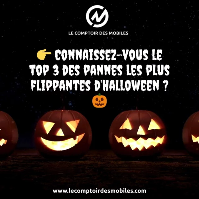 👻💀 Le TOP 3 des pannes les plus flippantes d’Halloween est arrivé !
Entre le PC sorcière qui fond à la moindre goutte 💧,
le disque dur tueur qui efface vos données 🔪et le smartphone momie complètement oxydé 🧟‍♂️…

Les frissons sont garantis 😱

Heureusement, nos experts savent ramener vos appareils d’entre les morts ⚡

➡️ Réparation, récupération de données et désoxydation : on gère tout !

📍 Boutiques à Neuilly-sur-Seine • Boulogne-Billancourt • Montrouge

📞 01 46 37 72 74

📧 info@lecomptoirdesmobiles.com

🌐 www.lecomptoirdesmobiles.com

#LeComptoirDesMobiles #Halloween #PannesTech #RéparationSmartphone #RéparationPC #DisqueDur #Oxydation #NeuillySurSeine #BoulogneBillancourt #Montrouge #RéparationExpress